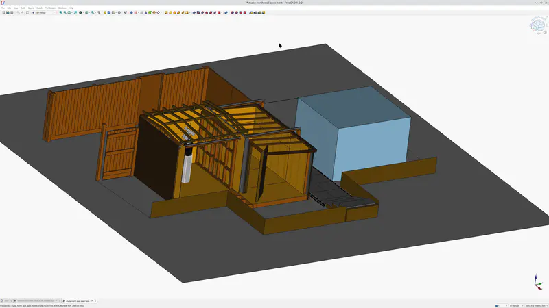OBSY v2 FreeCAD design concept